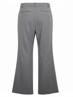 Lovely Covington Wide Leg Dress or Casual Pants in Gray. Blazer or Sweater Wear.